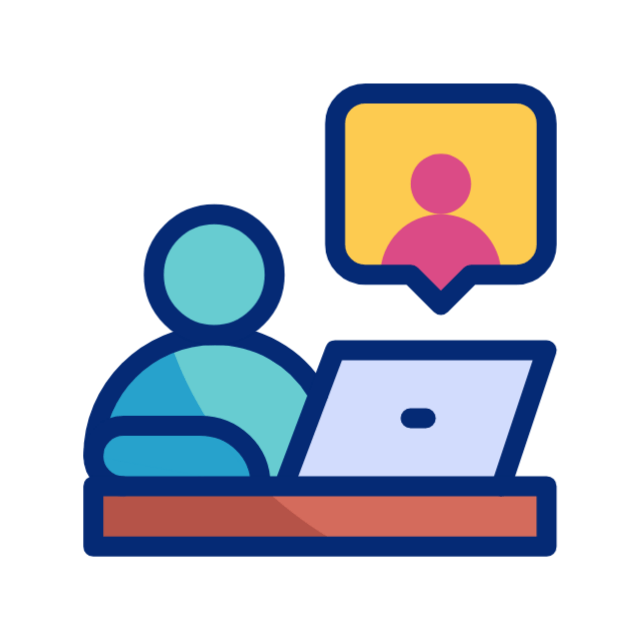 Icon representing custom software development